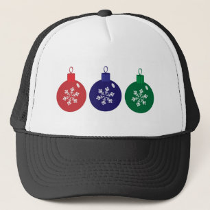 Boné Baubles de Natal