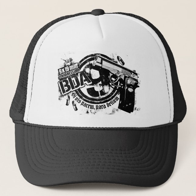 Boné BDA 9 Trucker Hat Hat (Frente)