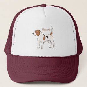 Boné Beagle dog cartoon illustration