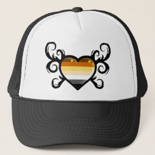 boné bear bandeira heart