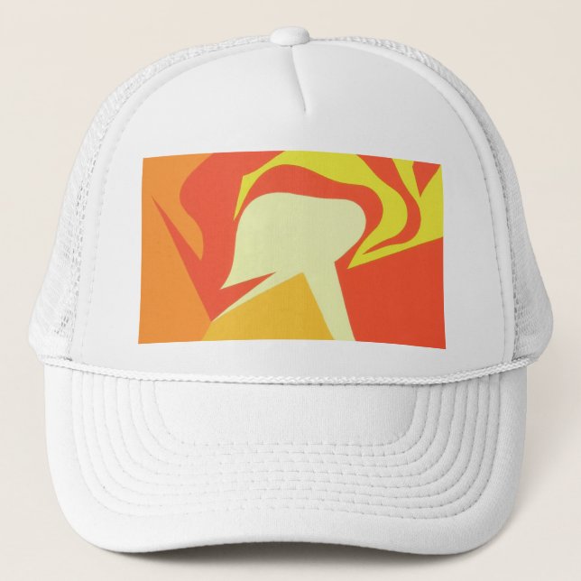 Boné Beautiful and Vibrant Colors! Trucker Hat (Frente)