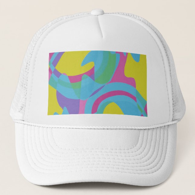 Boné Beautiful and Vibrant Colors! Trucker Hat (Frente)