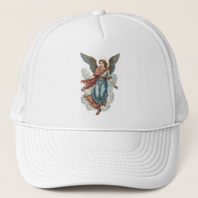 Boné Beautiful Angel Christian Trucker Hat (Frente)