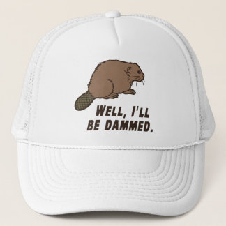 Boné Beaver danificado