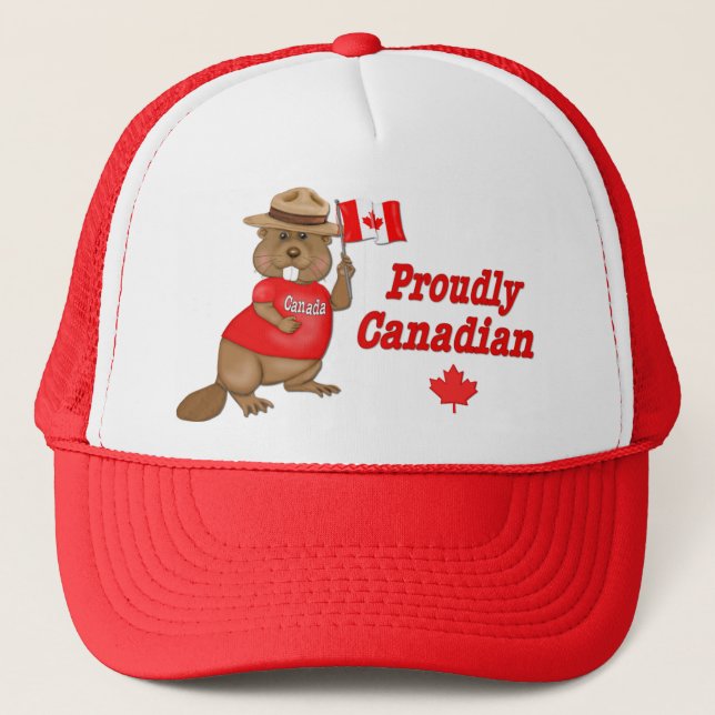 Boné Beaver orgulhosamente canadense (Frente)