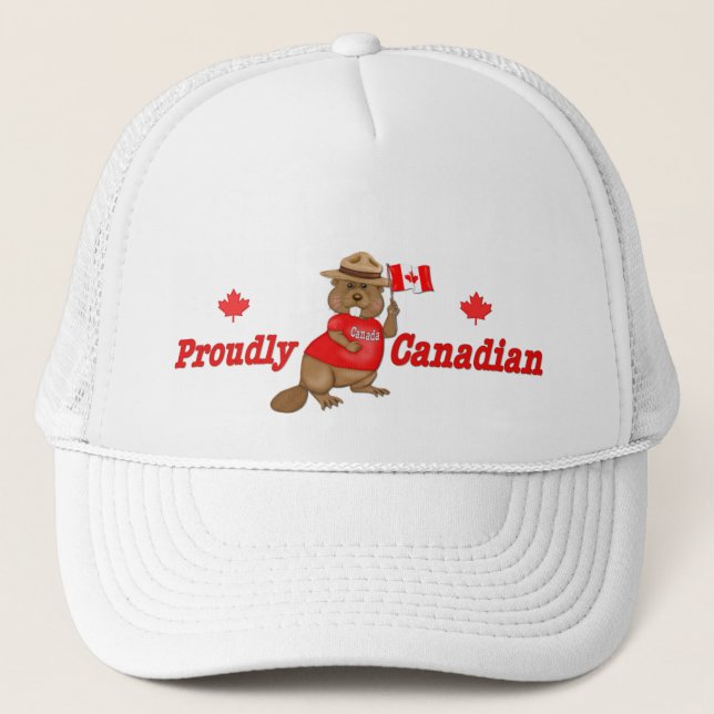 Boné Beaver orgulhosamente canadense (Frente)
