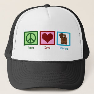 Boné Beavers do Amor pela Paz