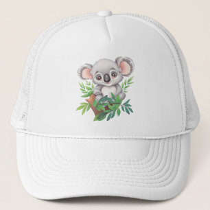 Boné Bebê Adorável Urso Koala