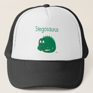 Boné Bebê Bonito Lt Dinossauro Verde Stegossauro