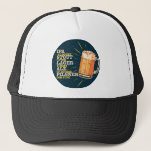 Boné Beer Always, blue circle