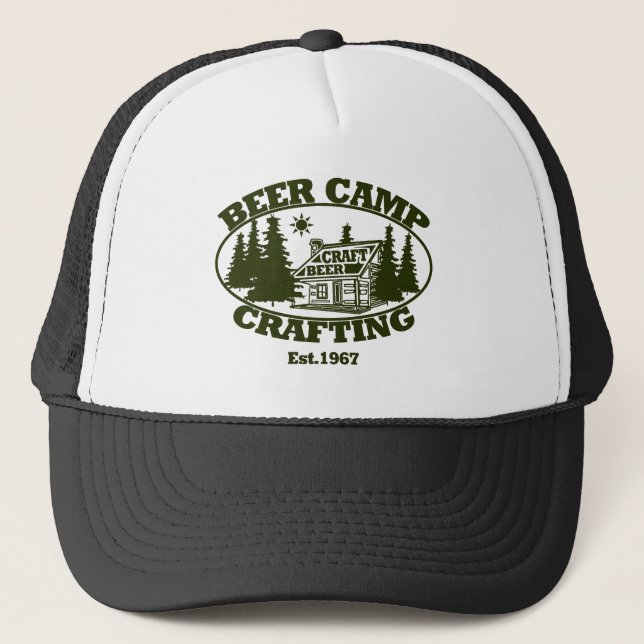 Boné Beer Camp Crafting Est.1967 (Frente)