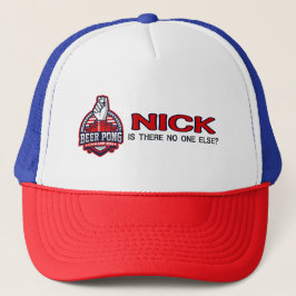 Boné Beer Pong Champ - Não Há Mais Ninguém - Nick Truc