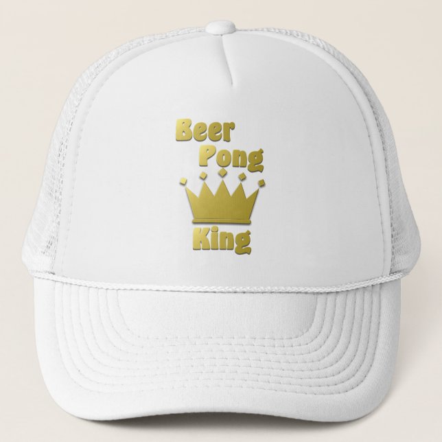 Boné Beer Pong King (Frente)