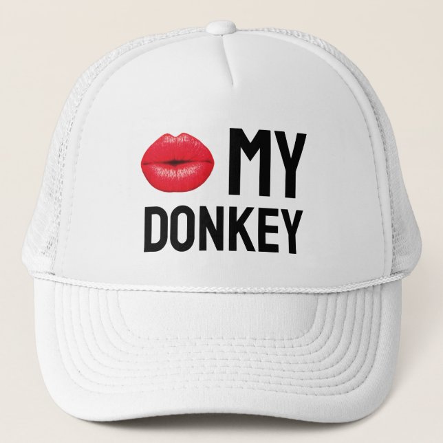 Boné Beija Meu Donkey (Frente)