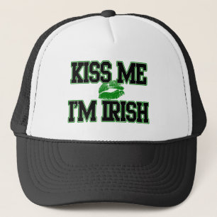 Boné Beije-me que eu sou chapéu irlandês