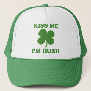 Boné Beije-me que eu sou irlandês