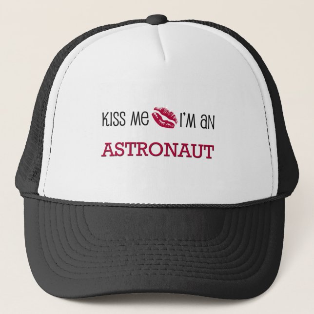 Boné Beije-me que eu sou um ASTRONAUTA (Frente)
