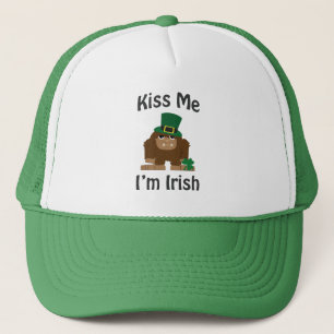 Boné Beije-me, sou irlandês Pé Grande