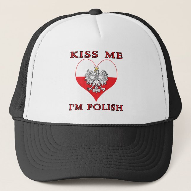 Boné Beije-me, sou polonês (Frente)