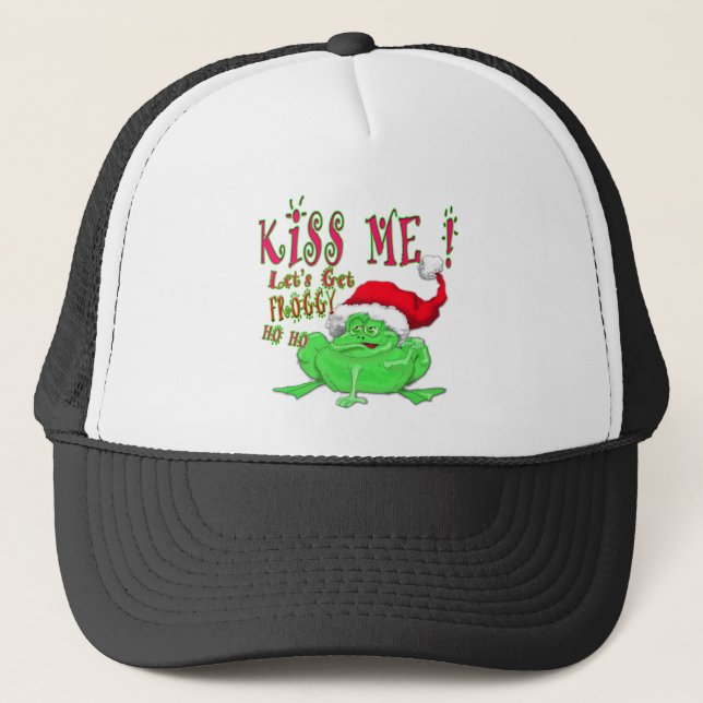 Boné Beije-me, vamos buscar o Froggy (Frente)
