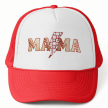 Beisebol Mama Retro Trucker Hat