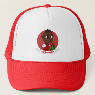 Boné Bela animação de natal Trucker Hat