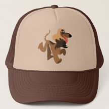 Bela Cartoon Afegão Hound Hat