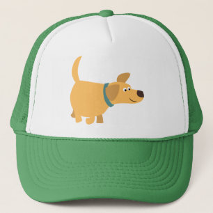 Boné Bela Cartoon Amarelo Labrador Hat