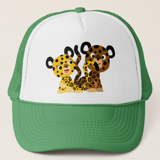 Boné Bela Cartoon Flirtativista Jaguars Hat (Frente)