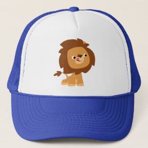 Boné Bela Cartoon Greedy Lion Hat