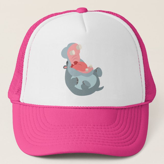 Boné Bela Cartoon Hippo Hat (Frente)