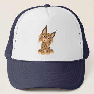 Boné Bela Cartoon Prankish Lynx Hat