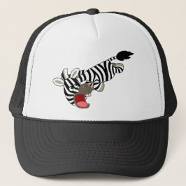 Boné Bela Cartoon Zebra Hat