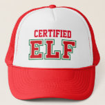 Boné BelF de Natal<br><div class="desc">Funny CERTIFICADO ELF Christmas Hat</div>