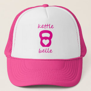 Boné Belle da chaleira - kettlebell