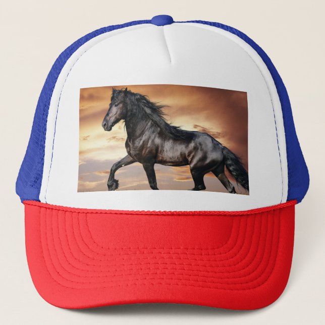 Boné Belo Cavalo Negro (Frente)