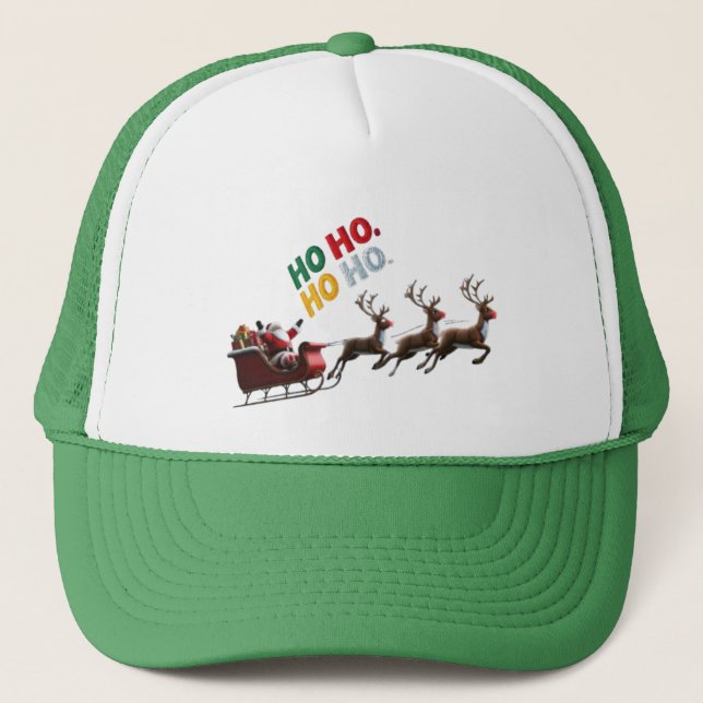 Boné Belo chapéu de caminhoneiro de Natal (Frente)