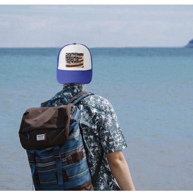 Boné Belo Chapéu Patriótico América-WNB (Beautiful America Hat)