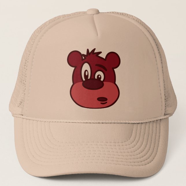 Boné Belo Urso Vencedor Engraçado (Frente)