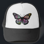 Boné Belo Watercolor Borboleta Arte Monarca<br><div class="desc">Belo monarca de aquarela inspirou borboleta! Adicione seu próprio texto. Avise-me se você quiser que algo seja feito sob medida. Se você o comprar,  obrigado! Certifique-se de compartilhar uma foto no Instagram dele em ação e marque-me @shoshannahscribbles :)</div>