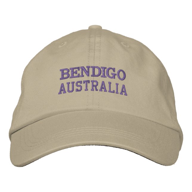 BONÉ BENDIGO AUSTRÁLIA, (Frente)