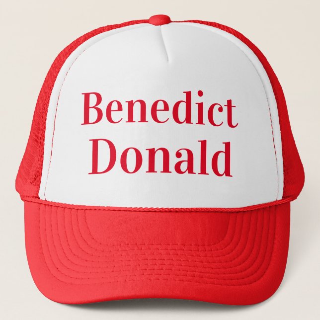 Boné Benedict Donald Hat (Frente)