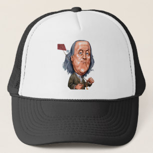 Boné Benjamin Franklin que guardara o papagaio com
