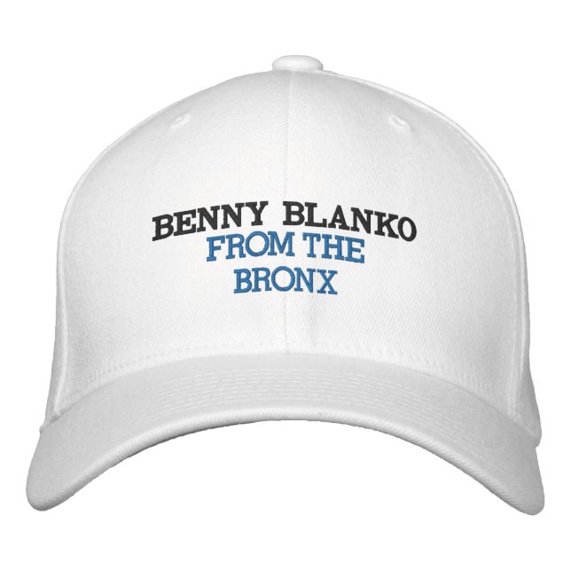 Boné Benny Blanco do Bronx (Frente)