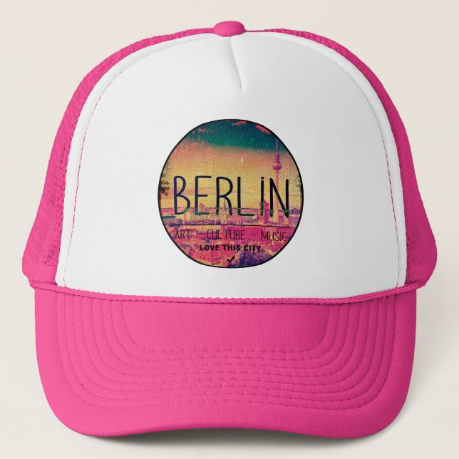 Boné Berlin, Love This City series, círculo (Frente)
