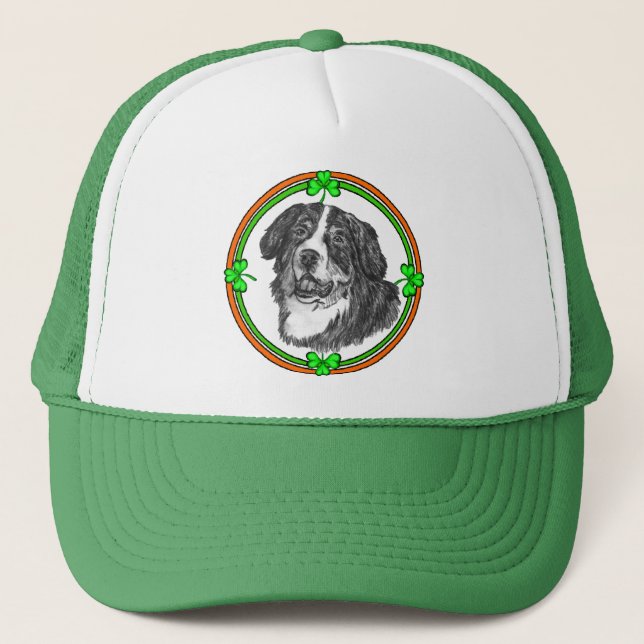 Boné Bernese Mtn Dog St Patricks (Frente)