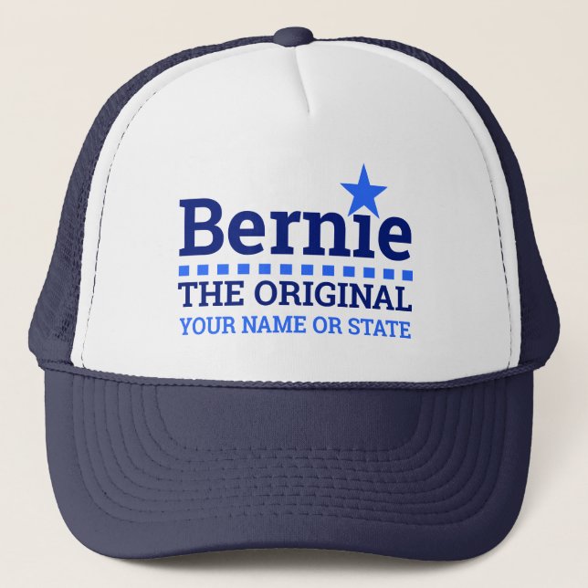 Boné Bernie as máquinas de lixar personalizadas (Frente)
