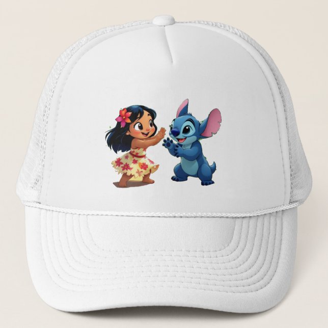 Boné Beste Freunde fürs Leben – Lilo & Stitch (Frente)