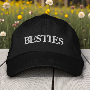 Boné Besties Melhores Amigos Personalizados em Tipograf