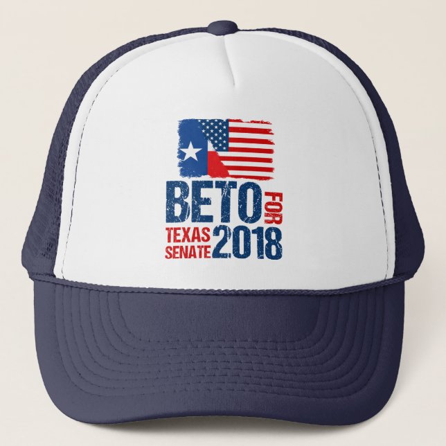 Boné Beto O'Rourke para a eleição do Senado do Texas em (Frente)